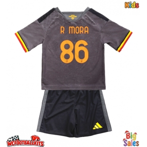 AS Roma Rodrigo Mora #86 Replica Third Stadium Kit for Kids 2026-27 Short Sleeve (+ pants)